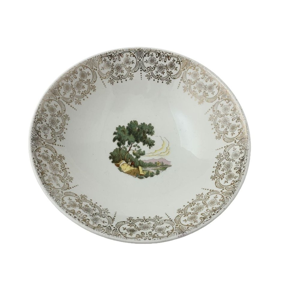Canonsburg China - Round Vegetable Bowl - Chateau